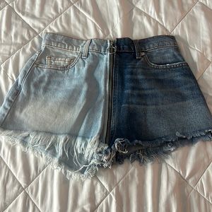 Revice denim jean shorts size 28